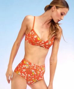 Cynthia Rowley Blossom Bikini Top