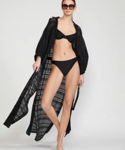 Cynthia Rowley Sirena Lace Drawstring Coverup Surf & Swim