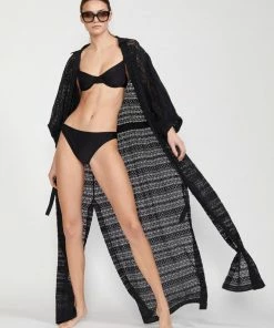 Cynthia Rowley Sirena Lace Drawstring Coverup Surf & Swim