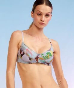 Cynthia Rowley Butterfly Wings Bikini Top