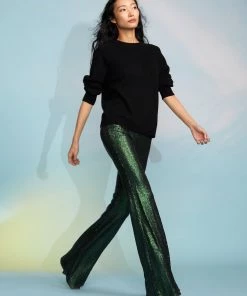 Cynthia Rowley Sequin Trousers Bottoms