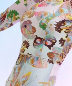 Cynthia Rowley Sunrise Paisley Wetsuit Surf & Swim