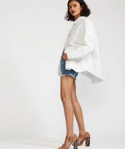 Cynthia Rowley Nylon Shacket