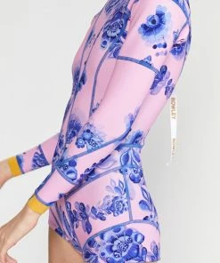 Cynthia Rowley Surf & Swim Bowie Floral Wetsuit
