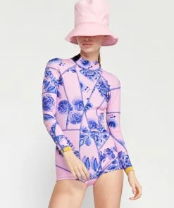Cynthia Rowley Surf & Swim Bowie Floral Wetsuit