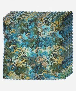 Cynthia Rowley Scallop Embroidered Edge Dinner Napkin