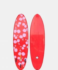 Cynthia Rowley Custom Short Surfboard - Tulips