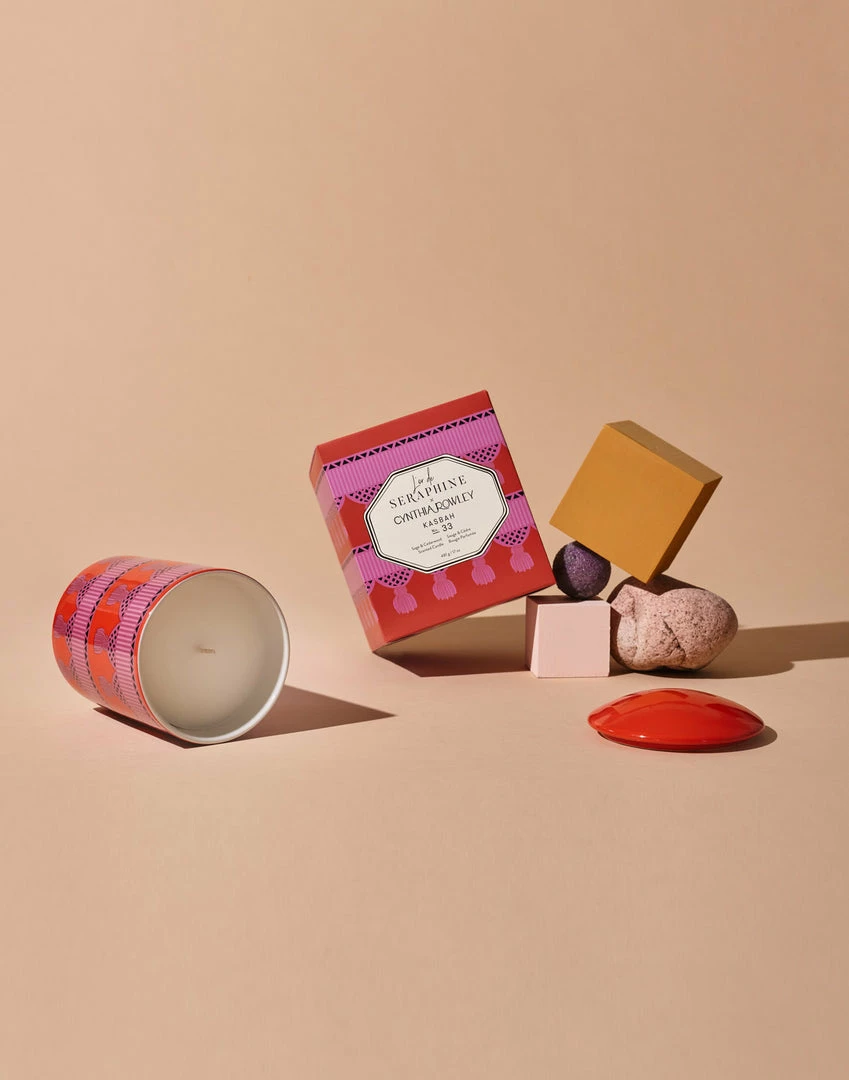 Cynthia Rowley Home Kasbah Ceramic Jar Candle 3 Cynthia Rowley Home Kasbah Ceramic Jar Candle