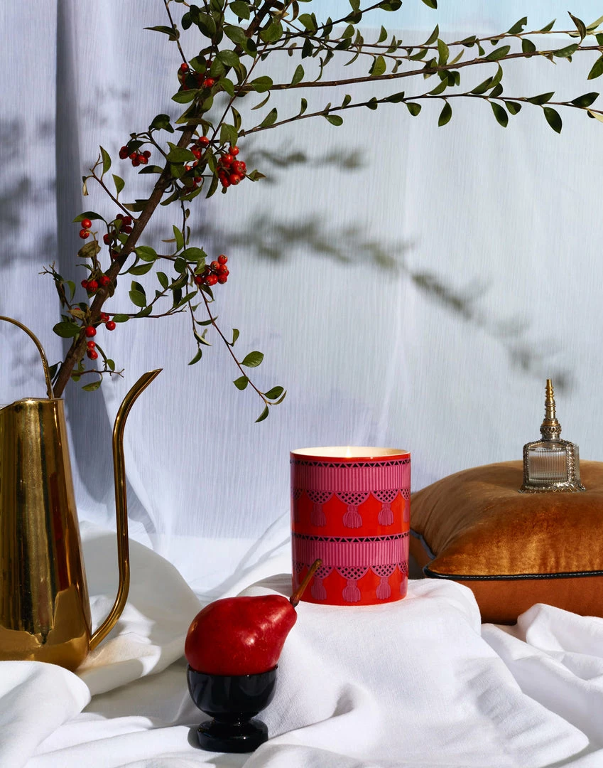 Cynthia Rowley Home Kasbah Ceramic Jar Candle 2 Cynthia Rowley Home Kasbah Ceramic Jar Candle