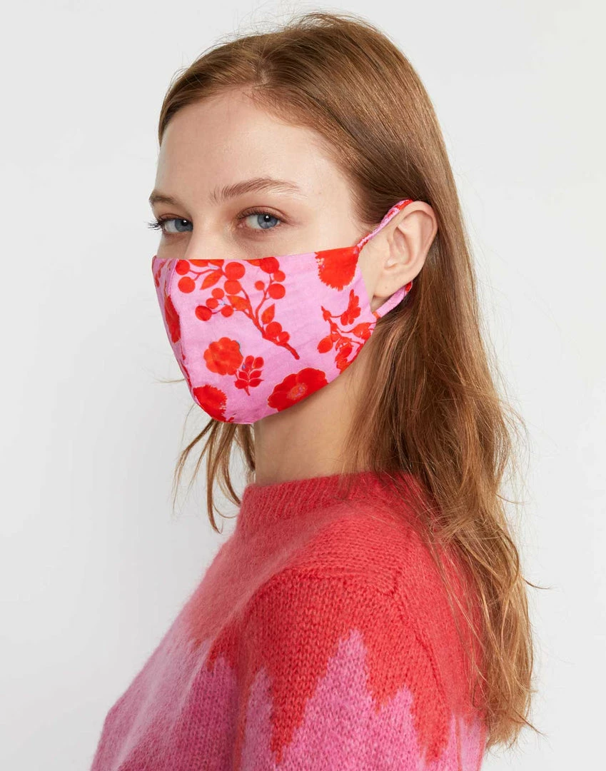 Cynthia Rowley Printed Cotton Mask Accessories & Gifts 3 Cynthia Rowley Printed Cotton Mask Accessories & Gifts