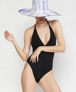 Cynthia Rowley Surf & Swim Frankie Halter Neoprene Swimsuit