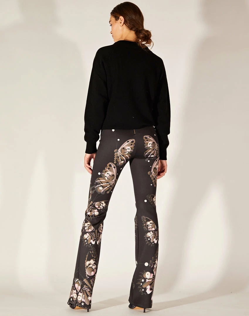 Cynthia Rowley Bottoms Bonded Fit And Flare Pant 4 Cynthia Rowley Bottoms Bonded Fit And Flare Pant