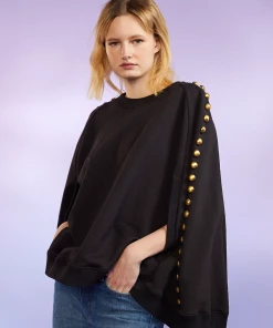 Cynthia Rowley Studded Capelet