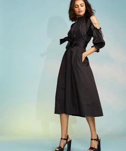 Cynthia Rowley Dresses Cold Shoulder Rhinestone Dress