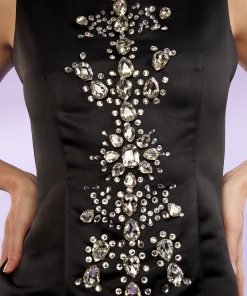 Cynthia Rowley Crystal Fitted Shift Dress Dresses