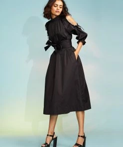 Cynthia Rowley Dresses Cold Shoulder Rhinestone Dress