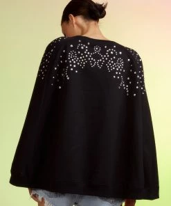 Cynthia Rowley Crystal Capelet Tops