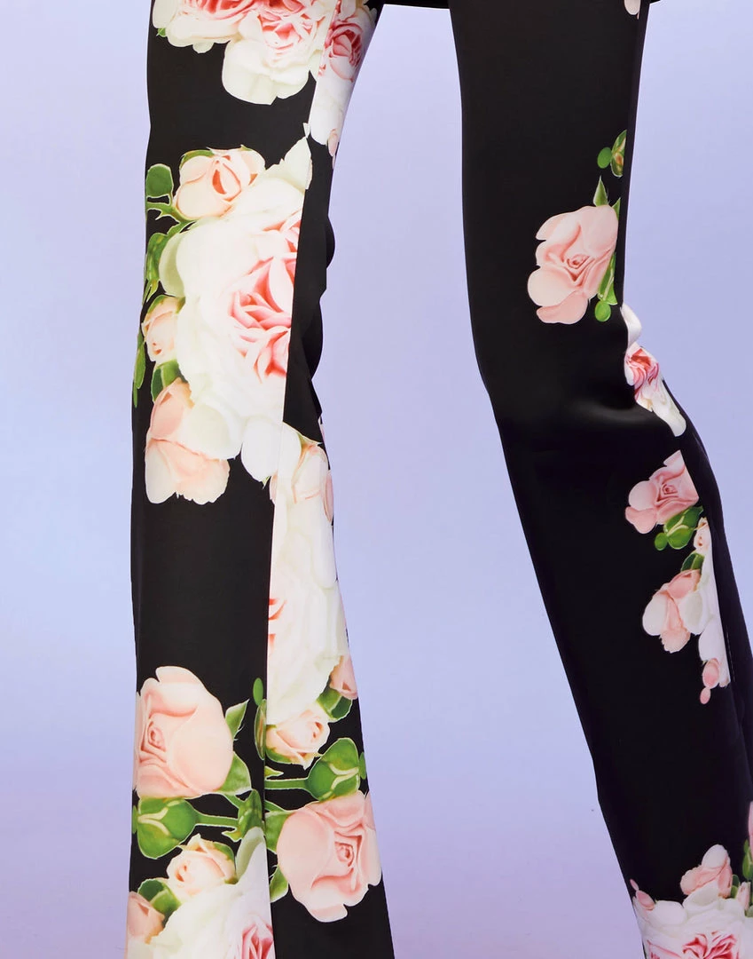 Cynthia Rowley Bonded Fit And Flare Pant Bottoms 6 Cynthia Rowley Bonded Fit And Flare Pant Bottoms