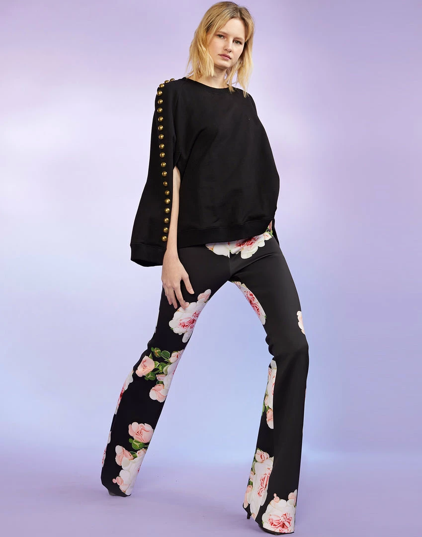Cynthia Rowley Bonded Fit And Flare Pant Bottoms 4 Cynthia Rowley Bonded Fit And Flare Pant Bottoms
