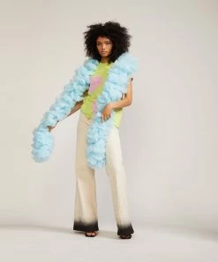 Cynthia Rowley Tulle Boa