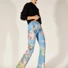 Cynthia Rowley Bonded Fit And Flare Pant Bottoms