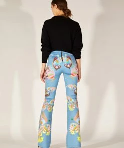 Cynthia Rowley Bonded Fit And Flare Pant Bottoms 8 Cynthia Rowley Bonded Fit And Flare Pant Bottoms