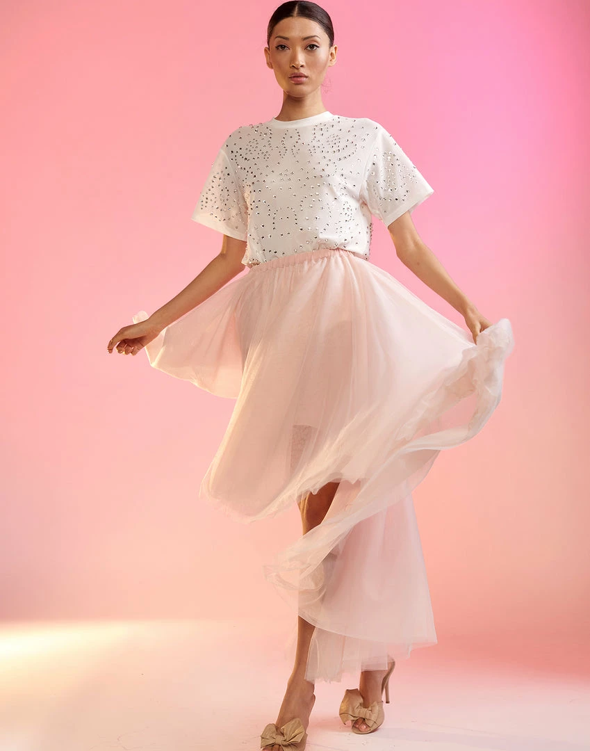 Cynthia Rowley High Low Tulle Skirt 5 Cynthia Rowley High Low Tulle Skirt