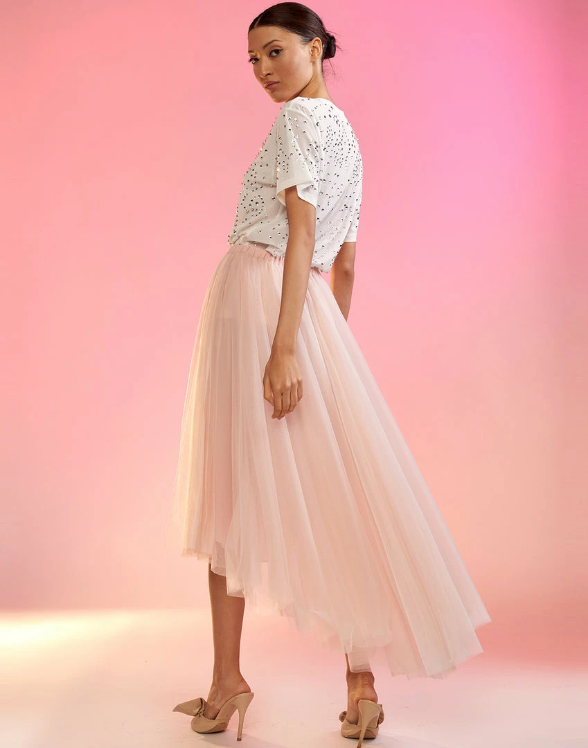 Cynthia Rowley High Low Tulle Skirt 6 Cynthia Rowley High Low Tulle Skirt