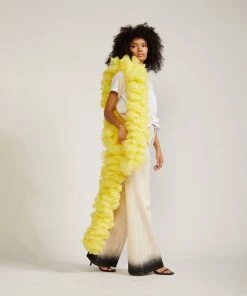 Cynthia Rowley Tulle Boa