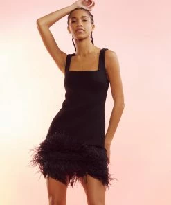 Cynthia Rowley Bonded Feather Dress Dresses 9 Cynthia Rowley Bonded Feather Dress Dresses