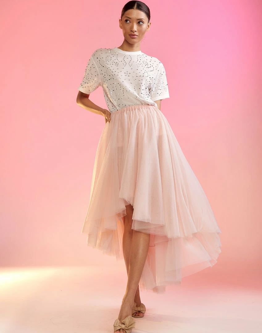 Cynthia Rowley High Low Tulle Skirt 4 Cynthia Rowley High Low Tulle Skirt