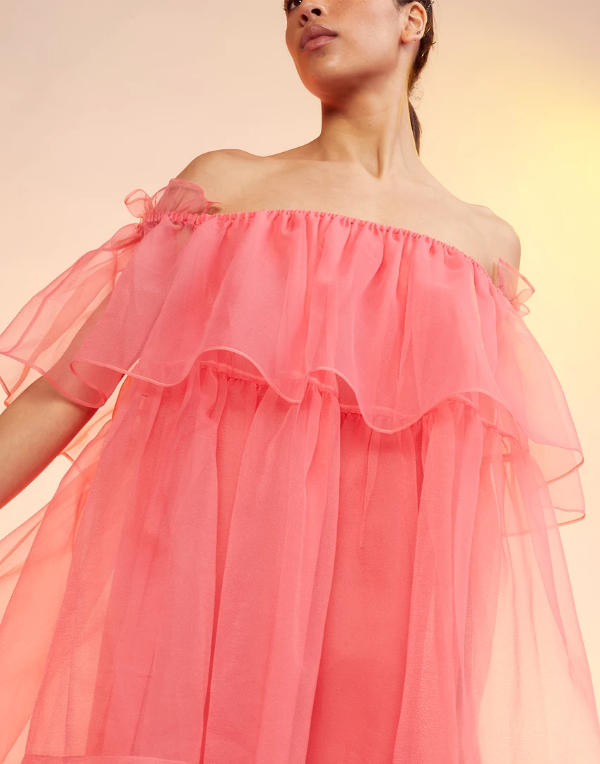 Cynthia Rowley Flirt Organza Dress Dresses 3 Cynthia Rowley Flirt Organza Dress Dresses