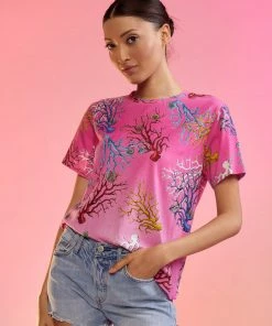 Cynthia Rowley Printed Tee