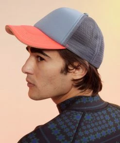 Cynthia Rowley Accessories & Gifts Colorblock Trucker Hat