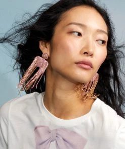 Cynthia Rowley Chandelier Rhinestone Earrings Accessories & Gifts