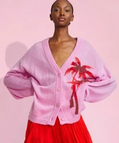 Cynthia Rowley Intarsia Cardigan