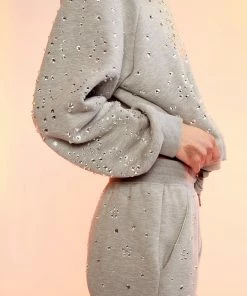 Cynthia Rowley Crystal Sweatpants