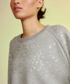 Cynthia Rowley Tops Crystal Capelet