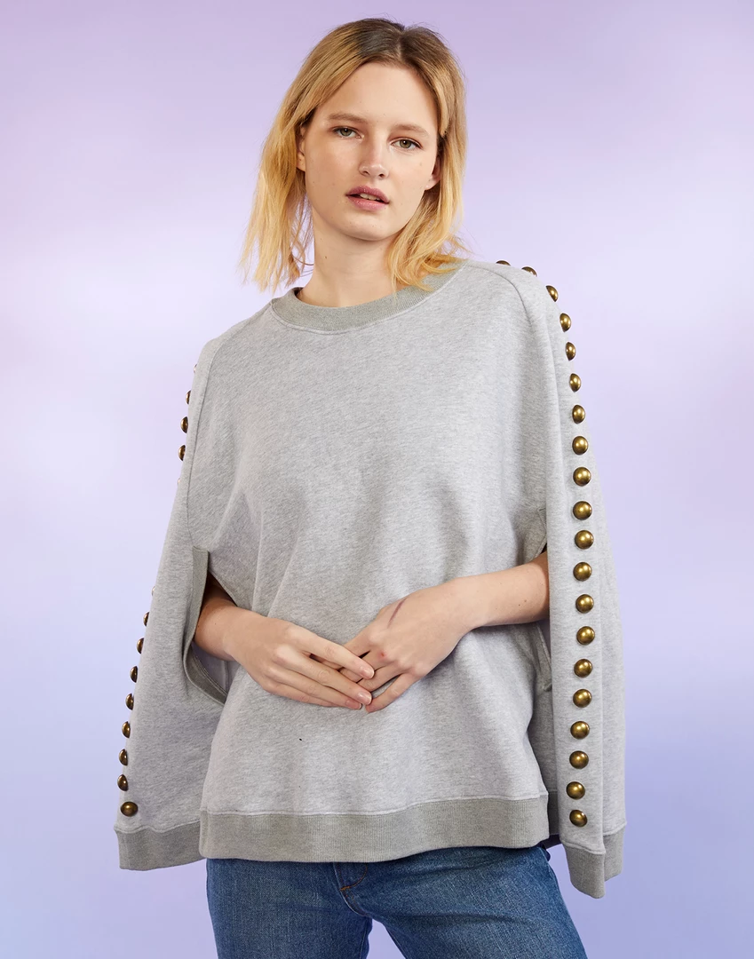 Cynthia Rowley Tops Studded Capelet 2 Cynthia Rowley Tops Studded Capelet