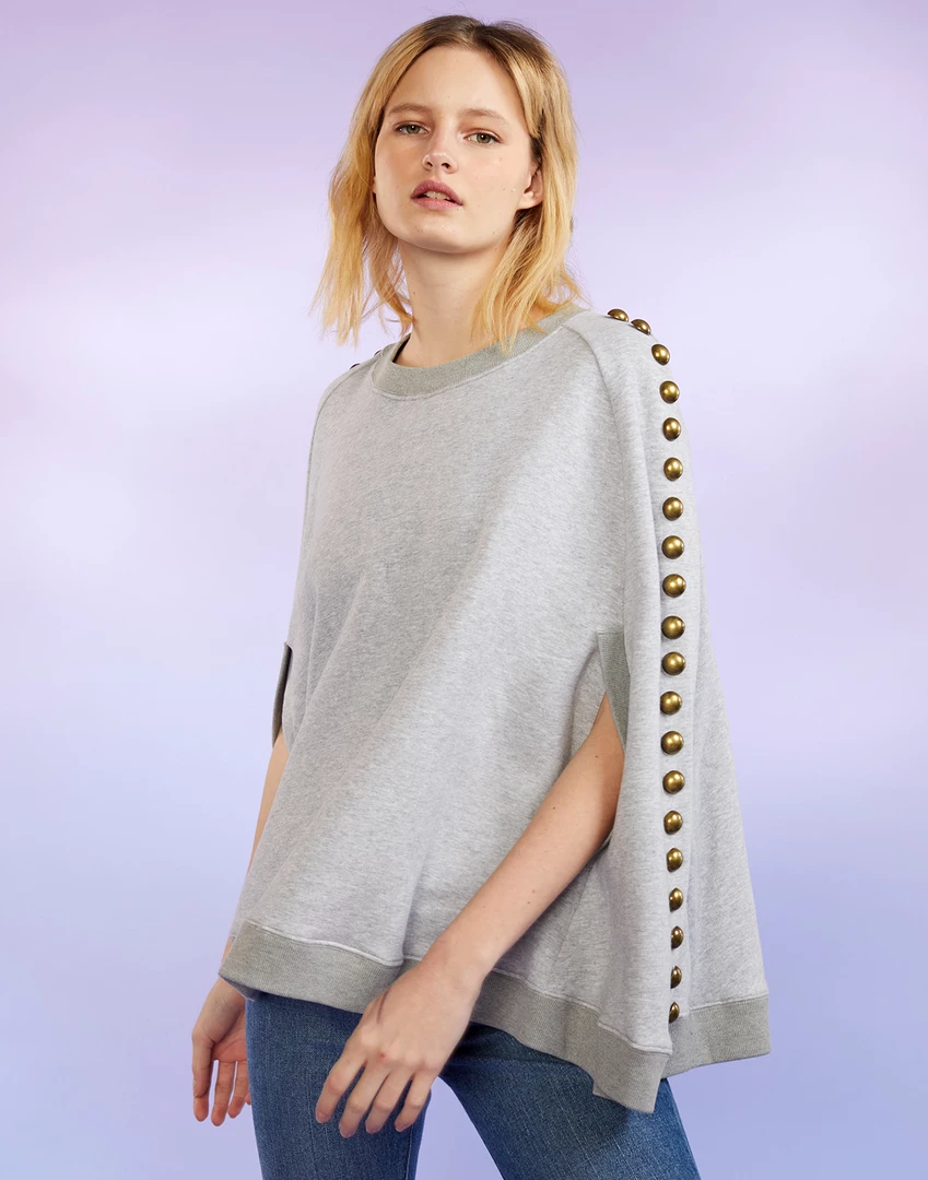 Cynthia Rowley Tops Studded Capelet 1 Cynthia Rowley Tops Studded Capelet