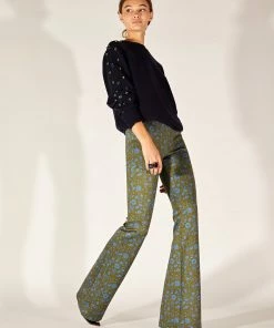 Cynthia Rowley Bottoms Bonded Fit And Flare Pant