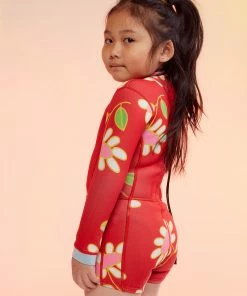 Cynthia Rowley Surf & Swim Kids Floral Wetsuit