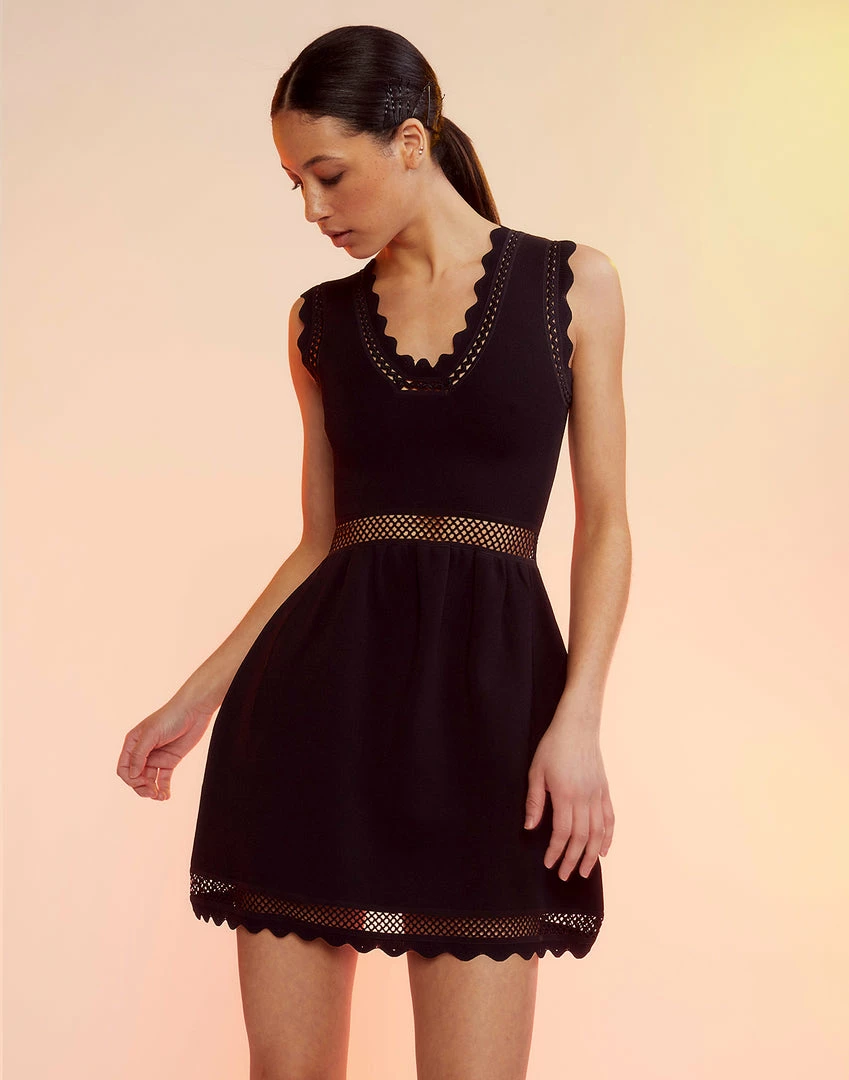 Cynthia Rowley Little Black Knit Dress 1 Cynthia Rowley Little Black Knit Dress