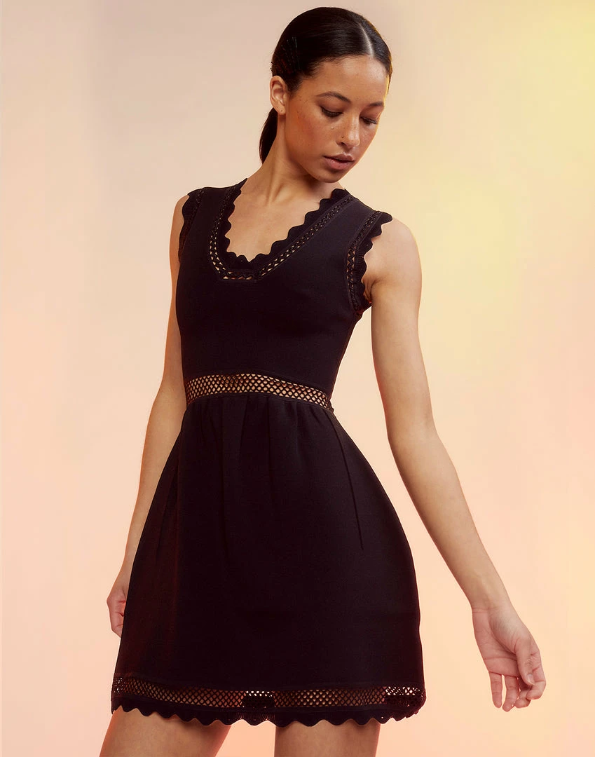 Cynthia Rowley Little Black Knit Dress 2 Cynthia Rowley Little Black Knit Dress