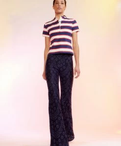 Cynthia Rowley Lace Fit And Flare Pants Bottoms 7 Cynthia Rowley Lace Fit And Flare Pants Bottoms