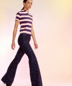 Cynthia Rowley Lace Fit And Flare Pants Bottoms 8 Cynthia Rowley Lace Fit And Flare Pants Bottoms