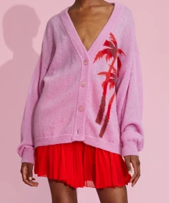 Cynthia Rowley Intarsia Cardigan