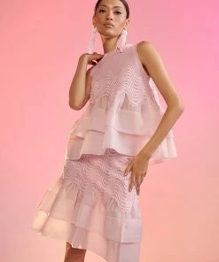 Cynthia Rowley Ines Organza Skirt Bottoms