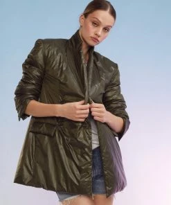 Cynthia Rowley Puffy Blazer Tops