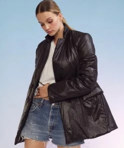 Cynthia Rowley Tops Puffy Blazer